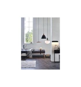 Lampa Ścienna Nordlux LED Metal Czarny w eleganckim wnętrzu.