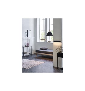 Lampa Ścienna Nordlux LED Metal Czarny w nowoczesnym wnętrzu.