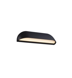 Lampa Ścienna Nordlux LED Metal Czarny w pionowym ujęciu.