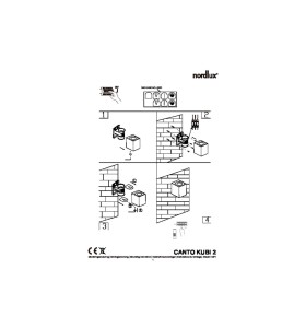 Instrukcja montażu Lampa Ścienna Nordlux LED Metal Srebrny.