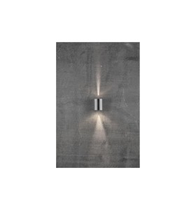 Lampa Ścienna Nordlux LED Stal nierdzewna zamontowana na ścianie