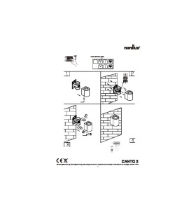 Instrukcja montażu dla Lampa Ścienna Nordlux LED Metal Srebrny.