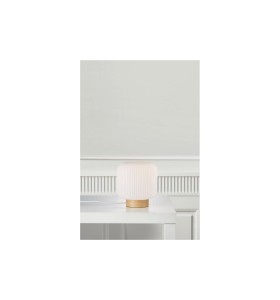 Lampa Stołowa Nordlux E27 40W Brązowy na białym stole