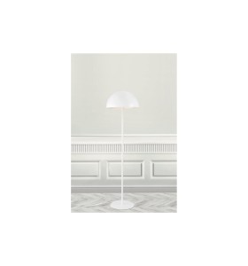 Lampa Podłogowa Nordlux E27 40W Metal Biały w eleganckim wnętrzu.