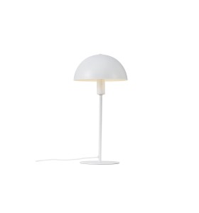 Lampa Stołowa Nordlux E14 40W Metal Biały na białym tle.