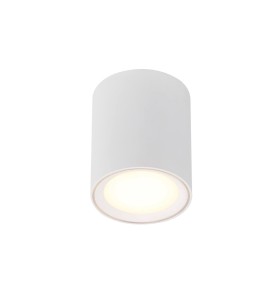 Lampa sufitowa Oprawa natykowa TUBA FALLON NORDLUX 1x5,5W LED Biały Metal.