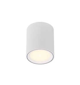 Lampa sufitowa Oprawa natykowa TUBA FALLON NORDLUX 1x5,5W LED Biały Metal.