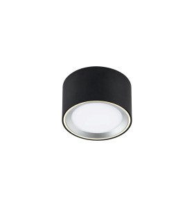 Lampa sufitowa Oprawa natykowa TUBA FALLON NORDLUX czarna.