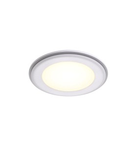 Lampa sufitowa Oprawa podtynkowa ELKTON NORDLUX 1x12W LED Biały Tworzywo.