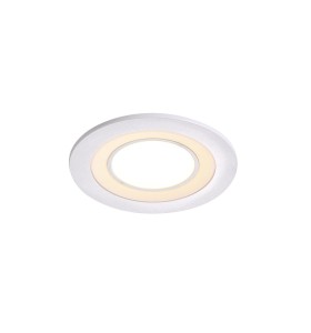 Biała lampa sufitowa Oprawa podtynkowa CLYDE NORDLUX LED.