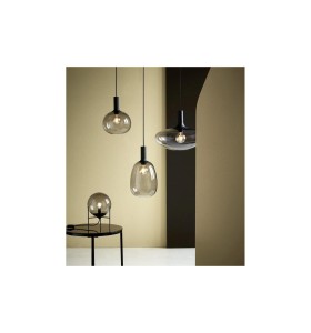 Lampa Wisząca Nordlux E27 60W Czarny, różne modele w nowoczesnym wnętrzu.