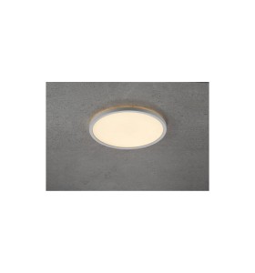 Lampa sufitowa Plafon okrągły OJA NORDLUX 1x18W LED Biały na suficie.