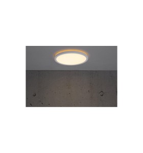Lampa sufitowa Plafon okrągły BRONX NORDLUX 1x15W LED Biały Tworzywo zamontowana na suficie.