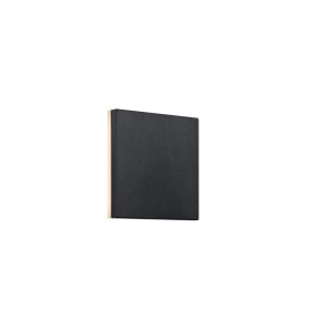 Lampa Ścienna Nordlux LED Aluminium Czarny, nowoczesny design.
