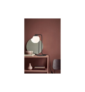 Lampa Stołowa Nordlux E14 40W Metal Czarny na biurku.
