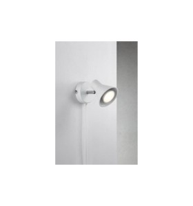 Biała lampa ścienna Kinkiet Nordlux GU10 35W.