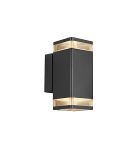 Lampa Ścienna Nordlux GU10 2X20W Aluminium Czarny.