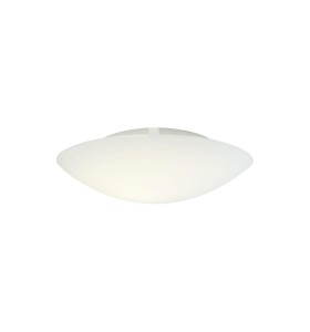 Lampa sufitowa Plafon okrągły STANDARD NORDLUX 1x60W E27 Biały Szkło