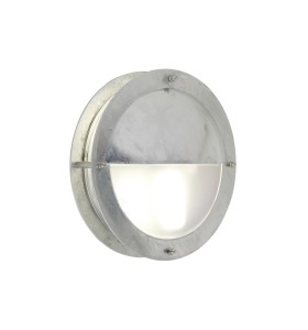 Lampa Ścienna Nordlux E27 60W Srebrny w kształcie okręgu.