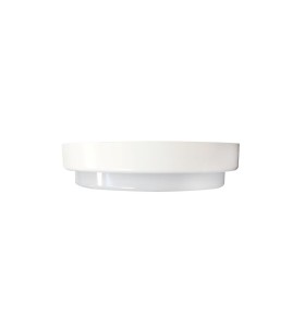 Lampa Ścienna Nordlux LED Plastik Biały na białym tle.