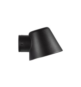 Lampa Ścienna Nordlux GU10 35W Metal Czarny widok z boku.