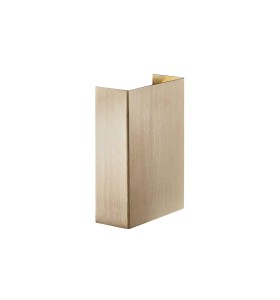 Lampa Ścienna Nordlux LED Mosiądz prostokątna.