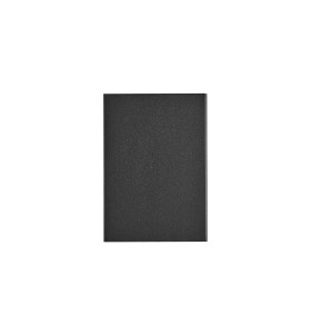Lampa Ścienna Nordlux LED Aluminium Czarny na białym tle.