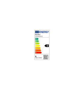 Etykieta energetyczna dla Lampa sufitowa Plafon okrągły SMARTLIGHT NORDLUX 1x9,5W LED.