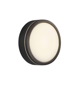 Lampa sufitowa Plafon okrągły SMARTLIGHT NORDLUX 1x9,5W LED Czarny Aluminium.