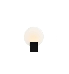 Lampa ścienna Kinkiet Nordlux LED Plastik Czarny na białym tle