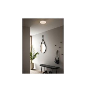 Lampa sufitowa Plafon okrągły MONTONE NORDLUX 1x10W LED Biały Metal w minimalistycznym wnętrzu.