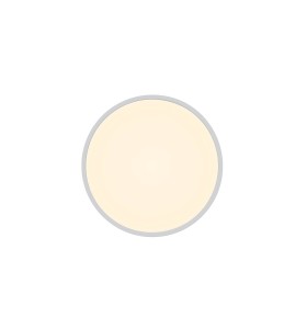 Lampa sufitowa Plafon okrągły SMARTLIGHT NORDLUX 1x20W LED Biały Tworzywo widok z przodu.