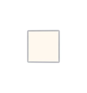 Lampa sufitowa Plafon kwadratowy OJA NORDLUX 1x14,5W LED Biały Tworzywo na białym tle.
