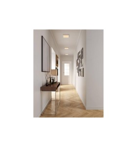 Lampa sufitowa Plafon kwadratowy OJA NORDLUX w nowoczesnym przedpokoju