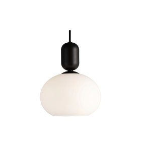 Czarna Lampa Wisząca Notti Nordlux E27 40W