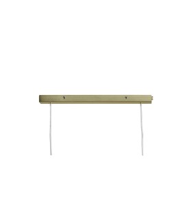 Lampa Wisząca Nordlux G9 5W Metal Mosiądz na białym tle.
