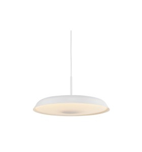 Lampa Wisząca Nordlux LED Metal Biały – widok z przodu.