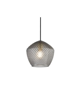Lampa Wisząca Nordlux E27 40W szklany klosz.
