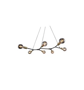 Lampa Wisząca Nordlux E27 60W Metal Czarny.