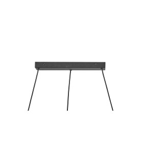 Lampa Wisząca Nordlux E27 60W Metal Czarny minimalistyczna.