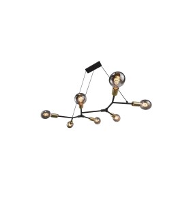 Lampa Wisząca Nordlux E27 60W Metal Czarny nowoczesny design.