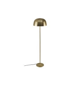 Lampa Podłogowa Nordlux E27 60W Metal Mosiądz na białym tle.