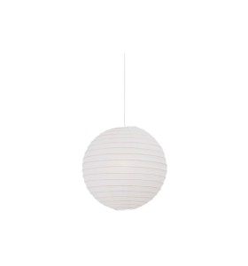 Lampa Wisząca RISO 40 14094001 Nordlux 60W Paper Biały