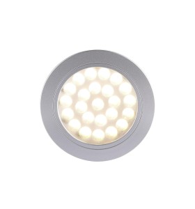 Lampa sufitowa Oprawa podtynkowa CAMBIO NORDLUX 1x1,7W LED Srebrny.