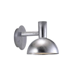 Lampa Ścienna Nordlux E27 20W Srebrny, industrialny design.