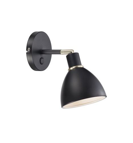 Lampa ścienna Kinkiet RAY 63191003 Nordlux E14 40W Metal Czarny