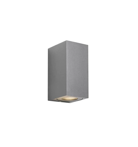 Lampa Ścienna CANTO MAXI KUBI 2 49731010 Nordlux GU10 2X28W Aluminium Szary