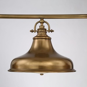 Lampa wisząca/żyrandol Emery Elstead Lighting mosiądz 3x100W E27 metal