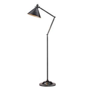 Lampa stojąca Provence Elstead Lighting 1x100W E27 stal brązowa
