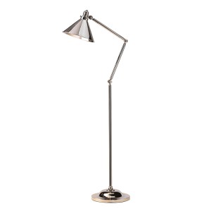 Lampa stojąca Provence Elstead Lighting 1x100W E27 Stal Chrom.